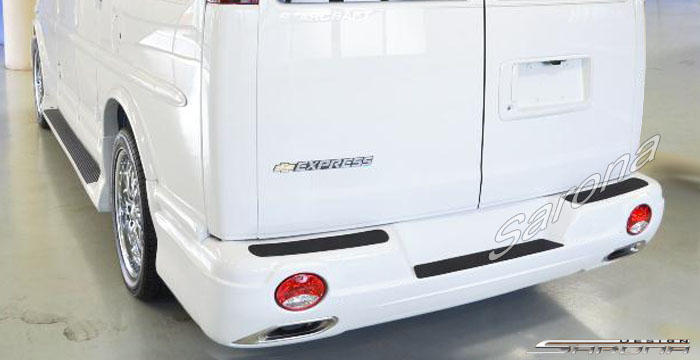 Custom Chevy Express Van  All Styles Rear Bumper (2003 - 2025) - $790.00 (Part #CH-030-RB)